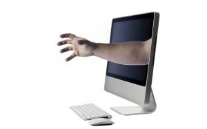 Harassing someone on the Internet