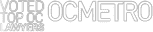 OCMetro Voted Top OC Lawyer badge - top rated criminal defense attorney